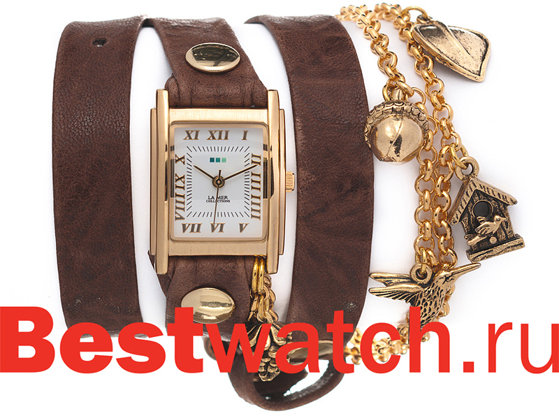 Часы La Mer С цепочками и подвесками LMCW9005